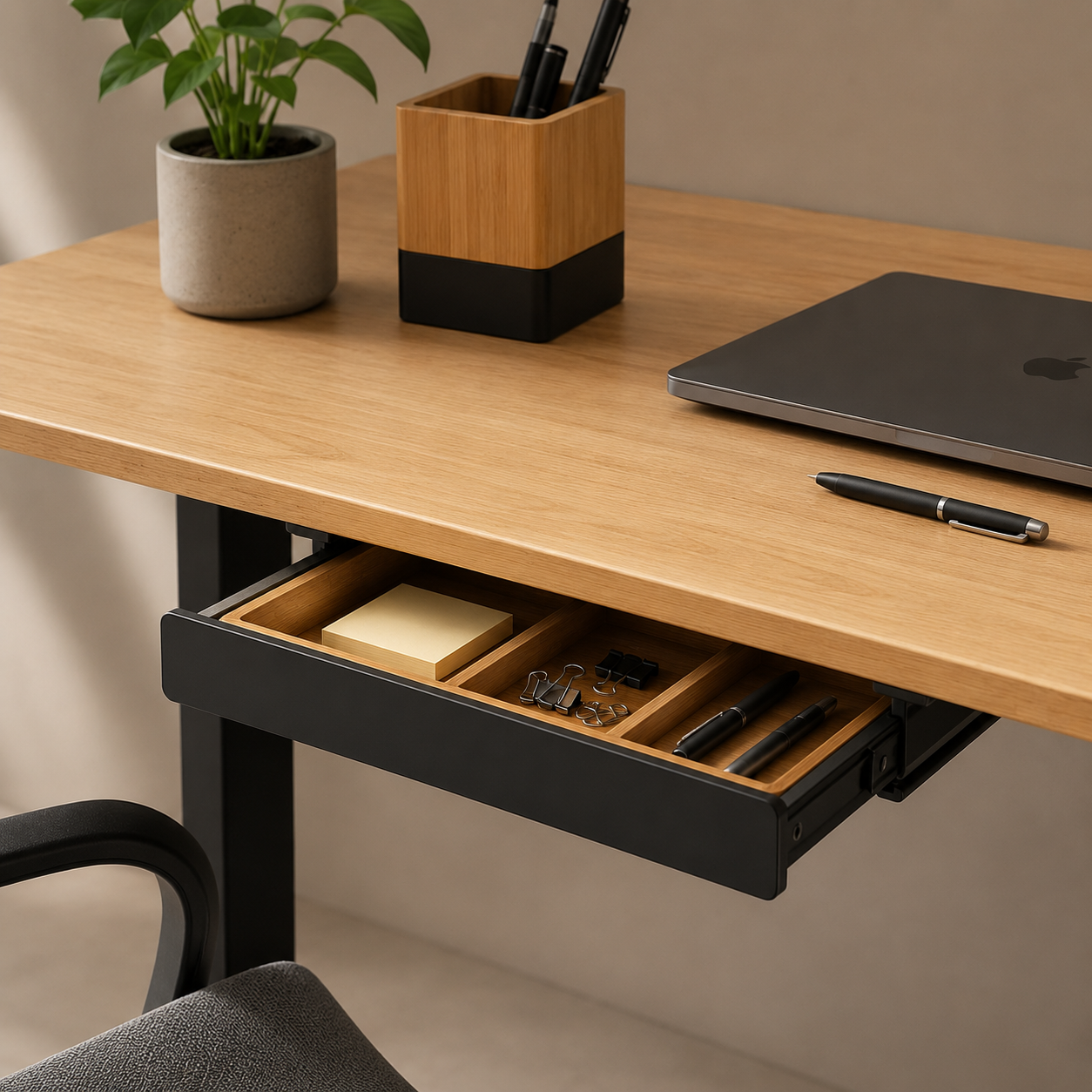 Lumitagecare Under-Desk Drawer Organizer